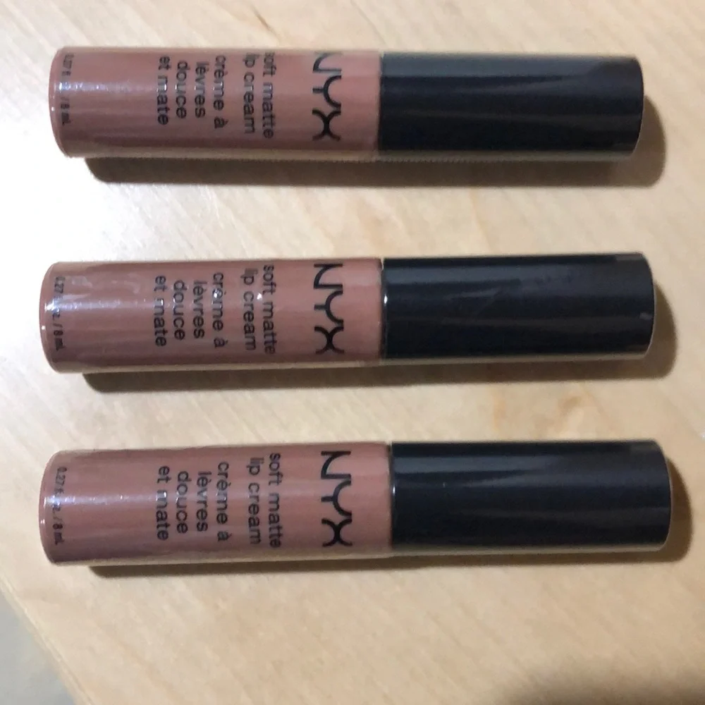 NYX Soft Matte Lip Cream lot of 3 - SMLC04 London‎